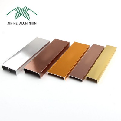 Latest Design 4mm 5mm 6mm 7mm 8mm Aluminum Tile Trim Profile